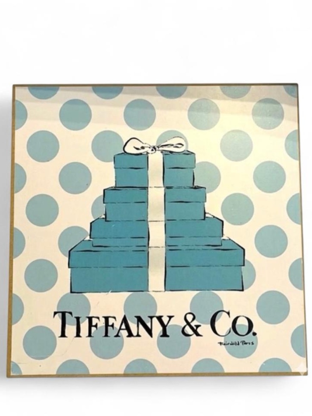 NWT Tiffany pop art wall decor 10x10